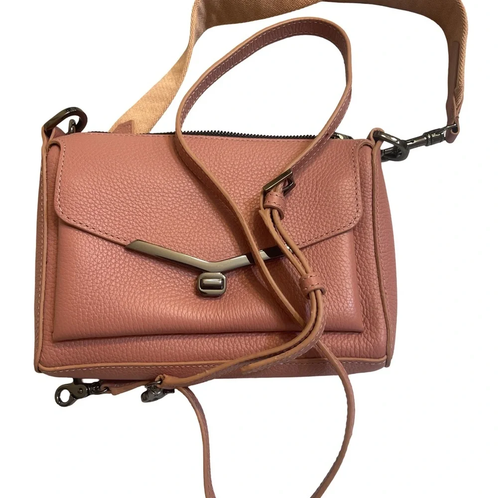 Botkier New York Leather Crossbody Bag with Two Straps